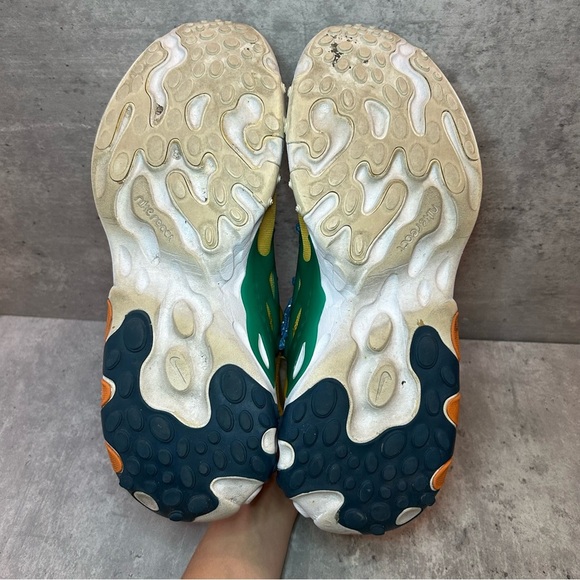 Nike Air Zoom Presto React Sneakers AV2605-701 Mens sz 10.5 - yellow - Picture 5 of 6